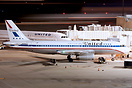 United Airlines Retro Airbus A320 logo jet celebrating 85 years of ser...