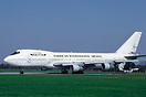 Combined Kalitta / American International Airways markings on basic wh...