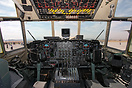 Texas ANG Lockheed C-130H Hercules cockpit.