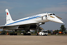 This aircraft has just been given a new coat of paint for MAKS 2011. S...