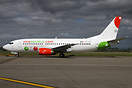 Seen awaiting for delivery for low cost Mexican carrier was this ex No...