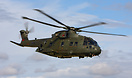78sq Merlin HC3 seen here arriving at Breighton Helicopter fly-in 2011