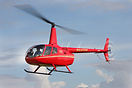 This brand new Robinson R-66 Helicopter caused a huge stir amongst the...
