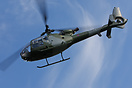 Gazelle HT2 seen here arriving at Breightons 2011 Heli Fly in
marked ...