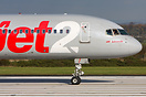 Jet2 757 G-LSAC seen here about to  Leeds Airport