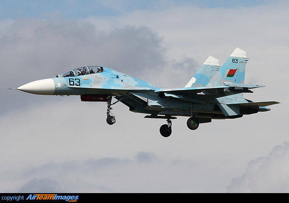 Sukhoi Su-27UB (63 BLACK) Aircraft Pictures & Photos - AirTeamImages.com