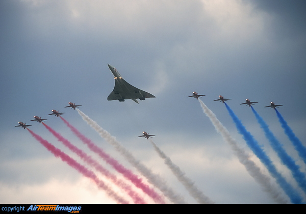 Concorde & Red Arrows