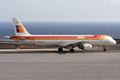 Iberia Airbus A321 EC-JEJ seen here waiting to depart from Tenerife So...