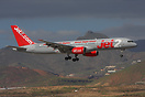 Jet2 Boeing 757-200 G-LSAI seen here on short finals to Tenerife South...