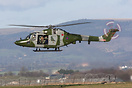 Army Air Corps Westland Lynx seen here during exercise Cobra Strike. T...