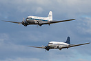 Formation display with ZK-AMY at RNZAF 75th Anniversary Air Show.