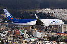 LAN Cargo Boeing 767 landing in Quito