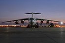 prepartions for putin visit in israel.