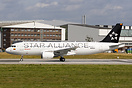 Avianca just joined the "Star Alliance". A brand new A320 departing fo...