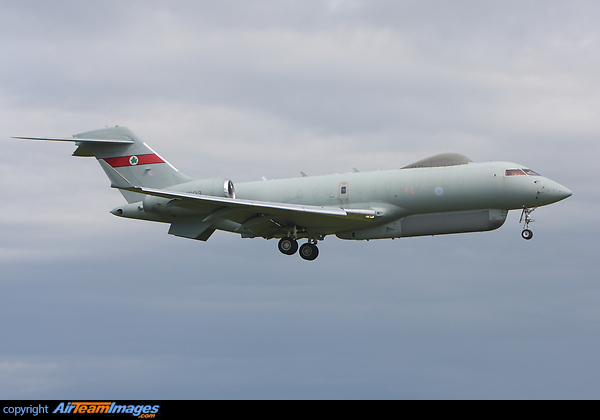 Landing after displaying the RAF Sentinel R1 at Waddington Airshow 2012 Bombardier Sentinel R1 ASTOR