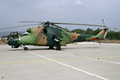 Mi-24V MAF-205 of the 201 Combat Helicopter Squadron, Macedonian AF at...