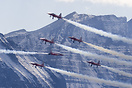 Axalp 2005 - Patrouille de Suisse with their Tunnel formation