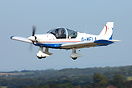 G-MFLA seen here doing Multiflight pilot training at Leeds