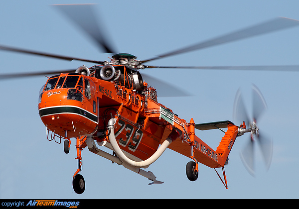 "Delilah" Erickson Air Crane now hold the type certificate for the S-64 Skycrane and operate nearly 20 of the type on firefighting and heavy lift duties Sikorsky S-64E Skycrane
