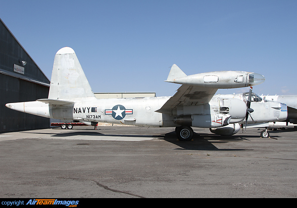 An ex-US Navy Lockeed Neptune parked disused at Greybull since the demise of Hawkins and Powers. Lockheed SP-2H Neptune