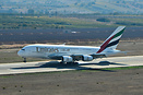 First ever commercial flight on an A380 to Athens
