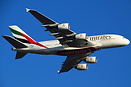 First ever commercial flight of an A380 to Athens