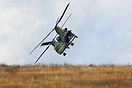 RNAF Chinook D-663 seen here taking part in Exercise Tac Blaze at Carl...