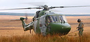 Army Air Corp Lynx ZD277 seen here on excercise at Spadeadam Electroni...