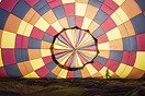 Inside the balloon