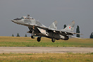 MiG-29UB 104 of 968 IISAP at the Lipetsk Aviation Centre