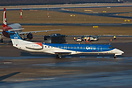Inaugural flight from Bristol as BM 1831, turning to its parking posti...