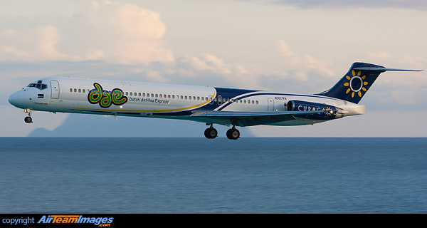 Former Falcon Air Express reg McDonnell Douglas MD-83