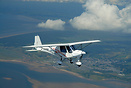 Ikarus C42 a modern 21st century microlight aircraft Stock Photo - Alamy