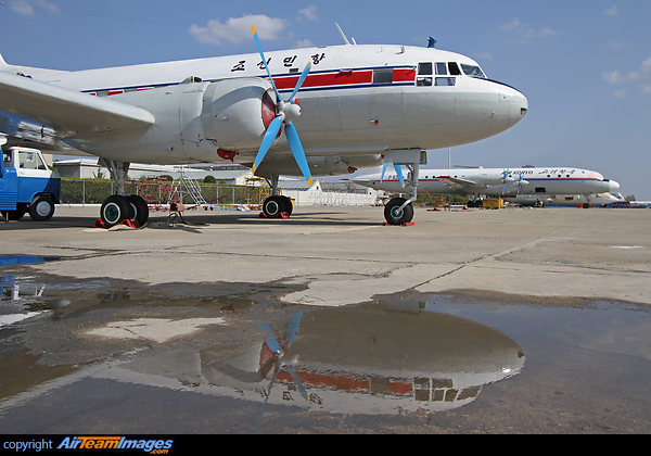 This IL-14 is preserved at Pyongyang Airport and was a gift to the leader of North Korea by the Soviet Union. The aircraft has been restored into the scheme of Chonsonminhang, the forerunner of Air Koryo. Ilyushin Il-14P