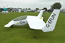 The prototype British ultralight and light-sport aircraft e-Go under d...