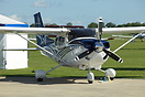The production example of the new Cessna 182 Turbo Skylane JT-A displa...