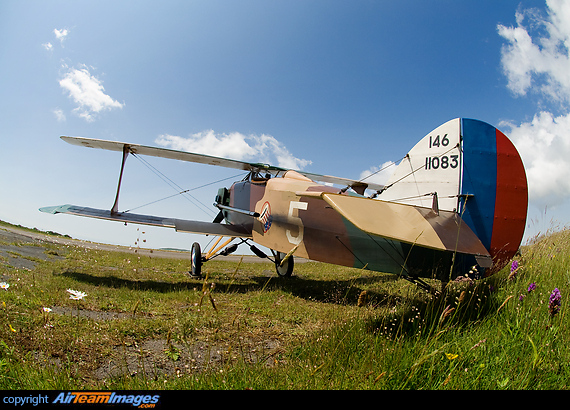 Visiting Biplane in WW1 USAAC markings Wolf W-11 Boredom Fighter