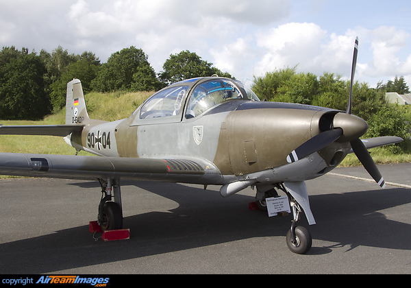 Open Day at Wittmund Airbase to mark the retirement of the McDonnell Douglas F4 Phantom from German Airforce service. Piaggio P-149D
