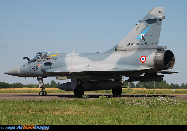 Mirage 2000C-RDI 45/2-EF at Dijon-Longvic Dassault Mirage 2000C