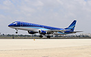 The first Embraer 190 for Azerbaijan Airline