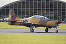 ZF239 seen here in Spitfire Camo Livery at Duxford's September show in...