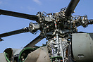 Close-up on the rotor head