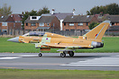 Typhoon T.3 ZK387, call-sign 'Tarnish 9', is about to make its maiden ...