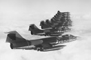 A mix of F-104G and RF-104G from the Volkel Squadrons (306, 311 and 31...