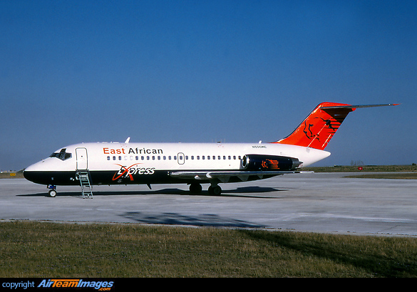 On delivery to East African Safari Express enroute to final destination Kenya and to be registered 5Y-XXB McDonnell Douglas DC-9-14