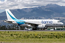 Quito's landmark vulcaono Pichincha in the background.