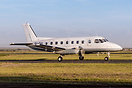 Taxing out just minutes before sunset with the golden light illuminati...