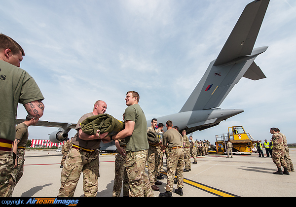 2RRF, Royal Regiment of Fusiliers Boeing C-17A Globemaster III