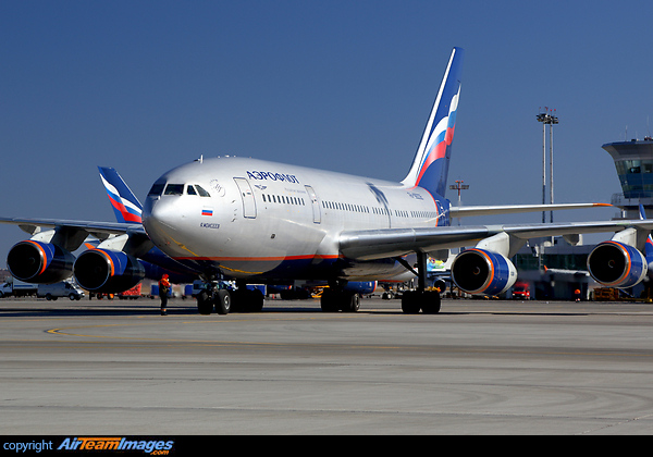 Last IL-96's flights operated by Aeroflot Ilyushin IL-96-300