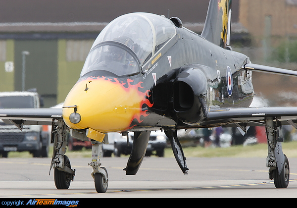 Departure Day for the Display hawk British Aerospace Hawk T1A